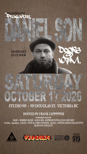 Daniel Son - Sep 2nd @ Studio 919