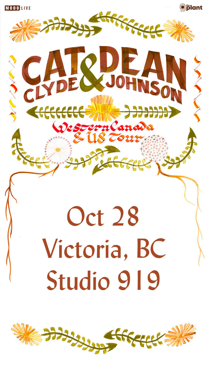 Cat Clyde & Dean Johnson - Sep 2nd @ Studio 919