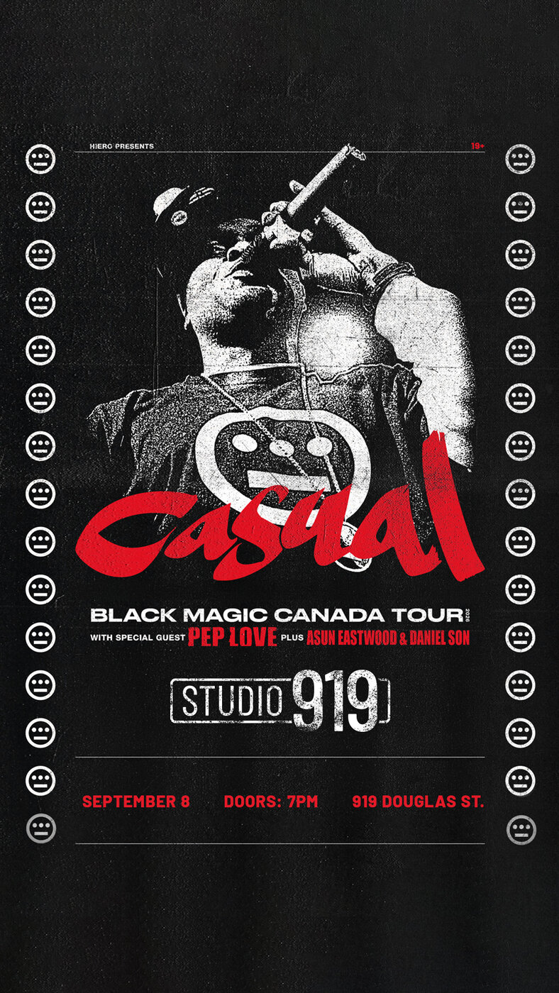 Casual & Pep Love Of Hieroglyphics With Special Guests - Aug 24th @ Studio 919