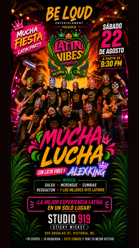 Mucha Lucha - Aug 30th @ Studio 919