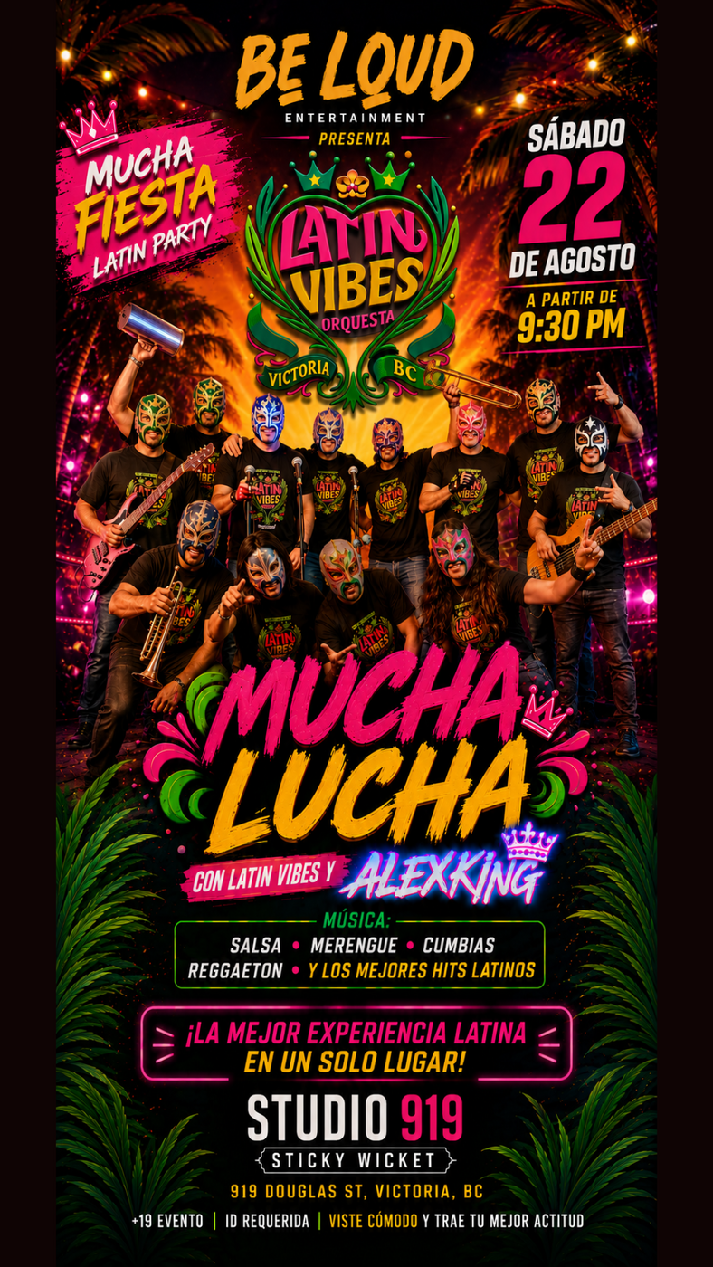 Mucha Lucha - Aug 30th @ Studio 919