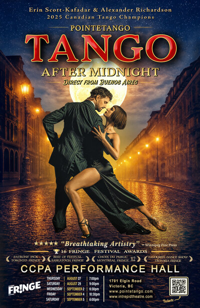 Tango After Midnight - Aug 22nd @ CCPA Performance Hall