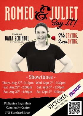 Romeo and Juliet, Part 1 - Shakespeare: Say It! - Aug 29th @ Philippine Bayanihan Community Centre
