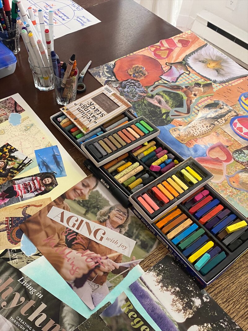 A Guided Creative Collage Morning for Clarity and Reflection | Victoria, BC - Sep 4th @ Hanna Kaye Art Therapy & Counselling