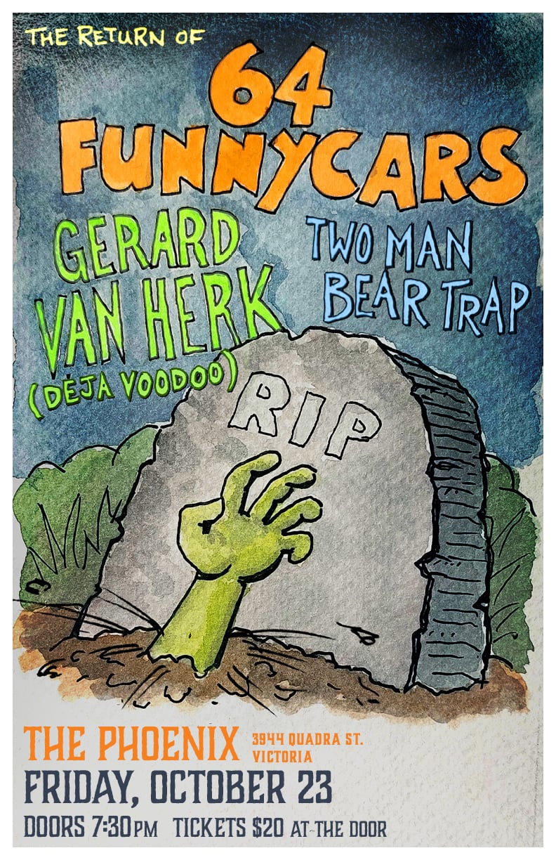 The Return of the 64 Funnycars - Sep 4th @ The Phoenix Bar and Grill
