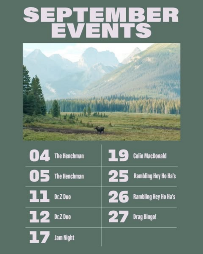 Live Music with Colin MacDonald - Sep 2nd @ Tavern 1883