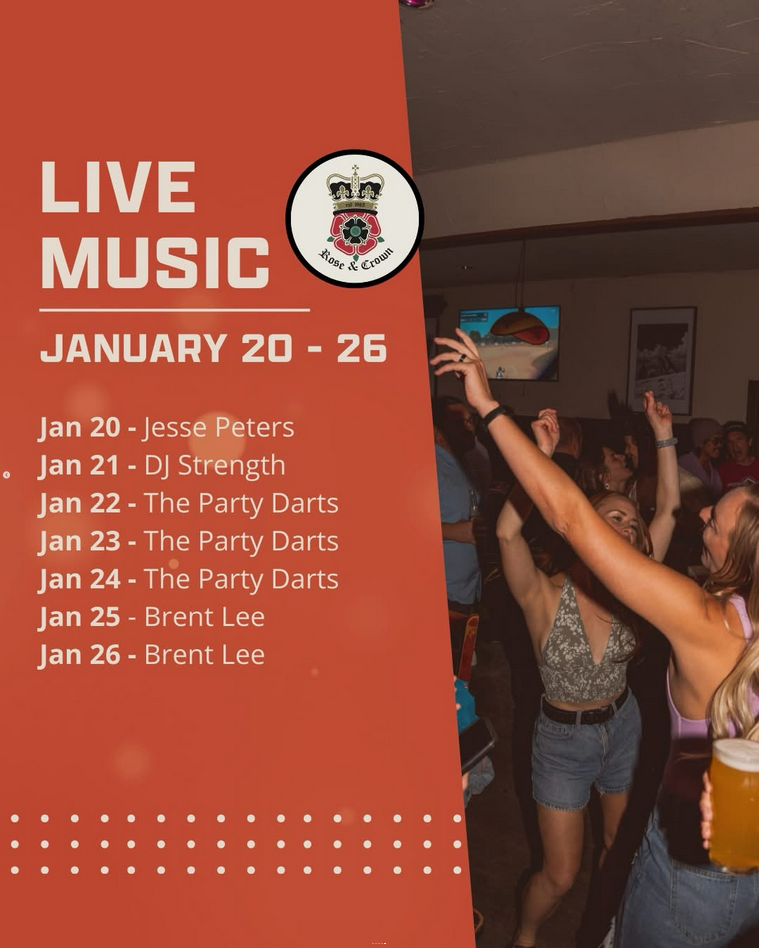 DJ Strength LIVE at The Rose! - Sep 3rd @ The Rose and Crown (Banff)
