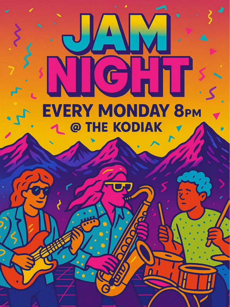Jam Night at Kodiak Lounge - Sep 3rd @ Kodiak Lounge