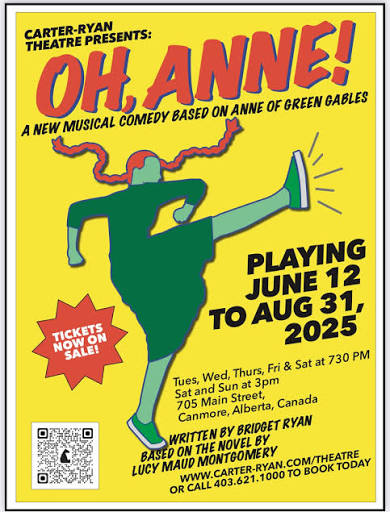 Oh, Anne - Sep 6th @ Canmore Collegiate High School Theatre