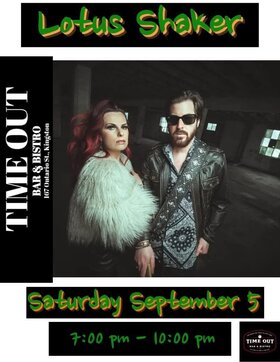 Lotus Shaker @ Time Out Bar & Bistro Sep 5 2026 - Sep 15th @ Time Out Bar & Bistro