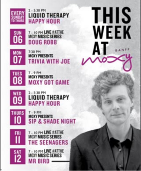 #LiveAtTheMoxy presents: The Seenagers - Sep 20th @ Moxy Hotel