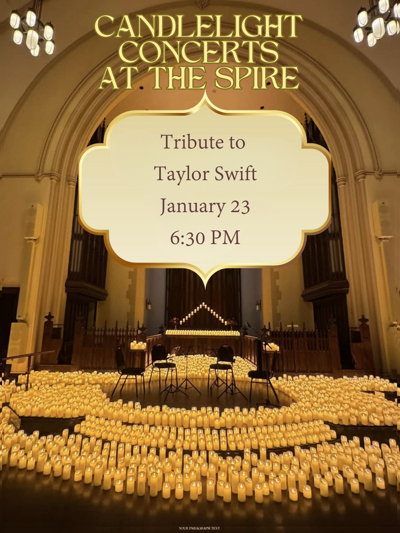 Candlelight Concerts: Tribute to Taylor Swift - Sep 10th @ The Spire