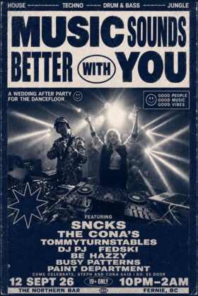 Music Sounds Better with You - Sep 20th @ Northern Bar & Stage