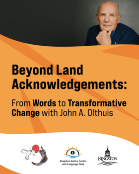 Beyond Land Acknowledgements - From Words to Transformative Change: John A. Olthuis @ The Spire Sep 27 2026 - Sep 28th @ The Spire