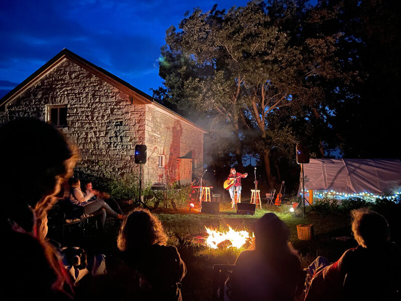 Wolfe Island Garden Party: Fireside Songwriters Circle - Sep 18th @ Wolfe Island Gardens