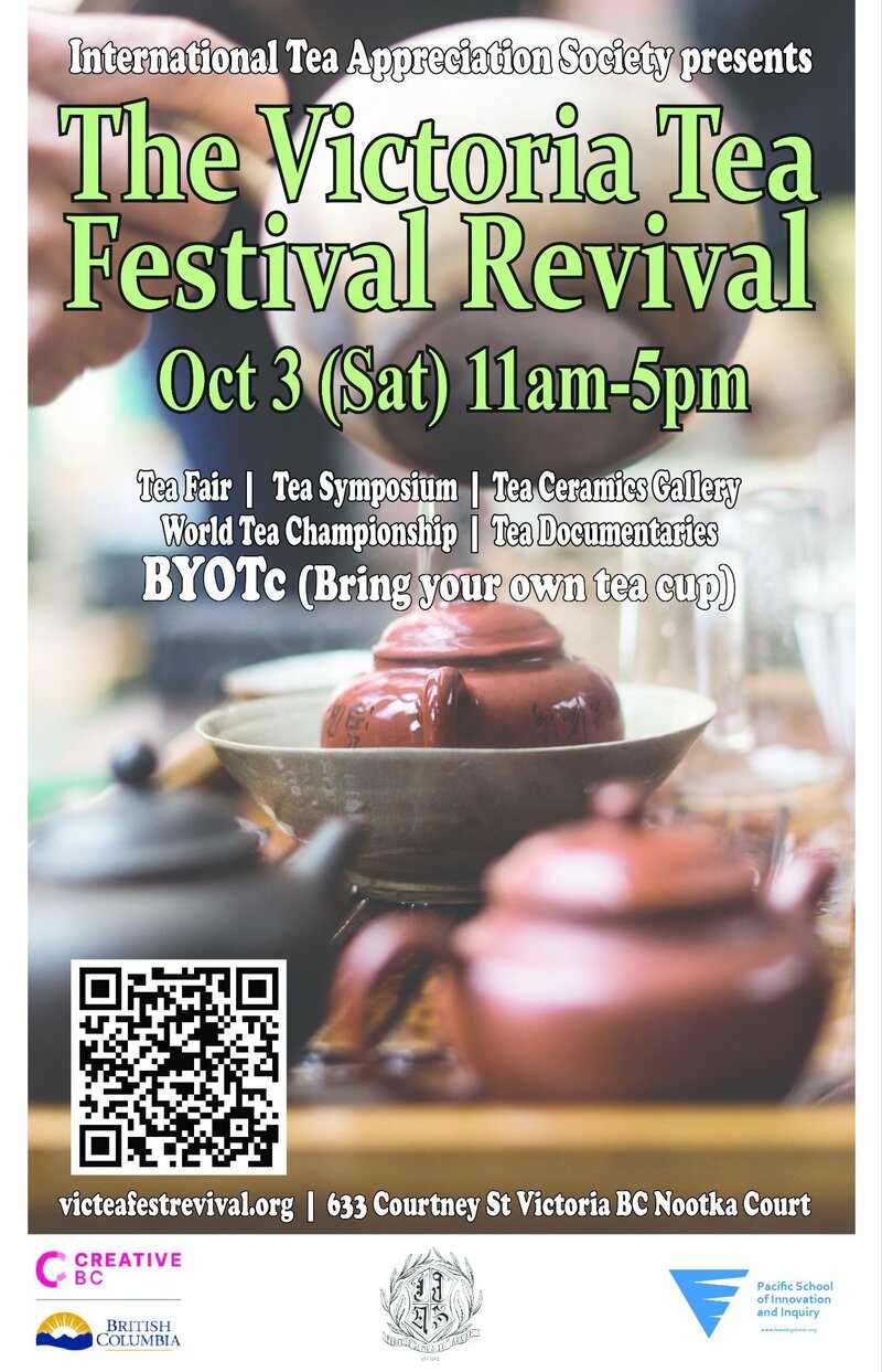 2026 Victoria Tea Festival Revival - Sep 20th @ Nootka Court
