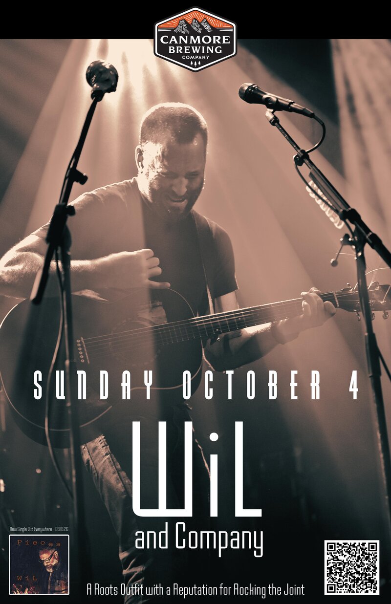 WiL and Company in Concert - Sep 19th @ Canmore Brewing Company