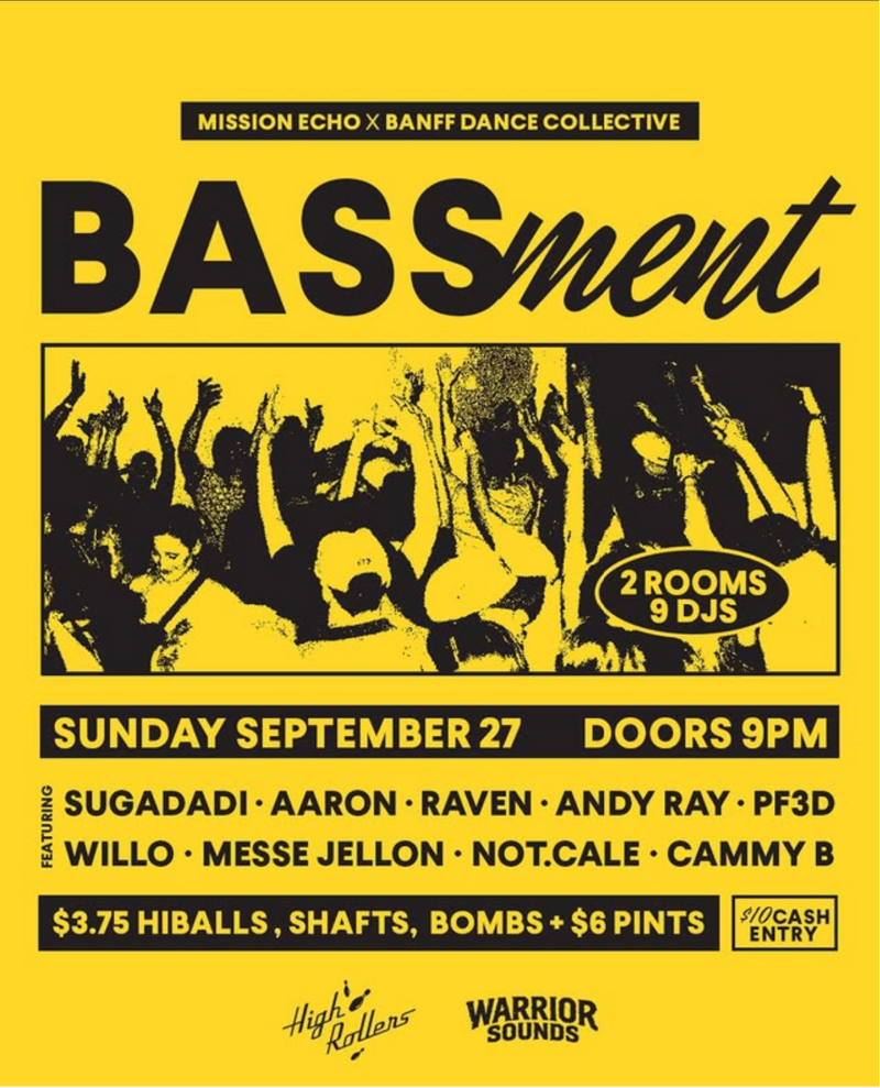 Banff's BASSment - Sep 20th @ High Rollers
