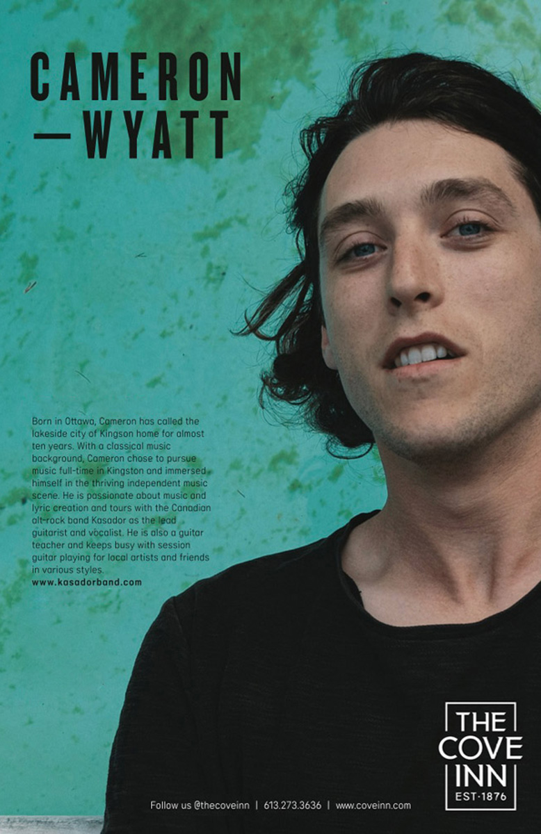 Cameron Wyatt @ The Cove Inn Oct 18 2026 - Sep 21st @ The Cove Inn