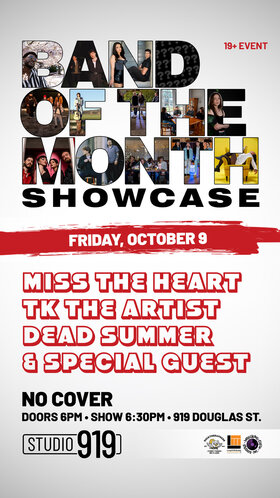 The Zone &ndash; Band Of The Month - Oct 13th @ Studio 919