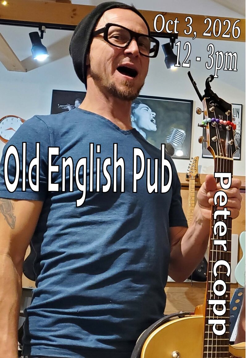 The Peter Copp Project @ The Old English Pub Oct 3 2026 - Sep 23rd @ The Old English Pub