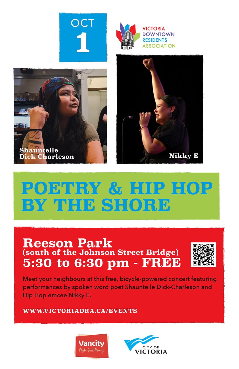 Poetry and Hip Hop by the Shore - Sep 26th @ Reeson Park