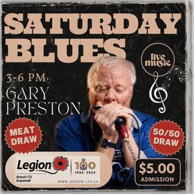 Gary Preston Band - Oct 13th @ Esquimalt Legion