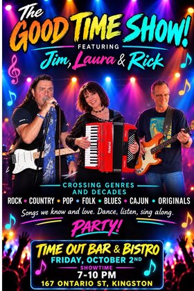 Good Time Show @ Time Out Bar & Bistro Oct 2 2026 - Oct 19th @ Time Out Bar & Bistro