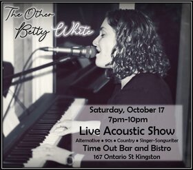 The Other Betty White @ Time Out Bar & Bistro Oct 17 2026 - Oct 19th @ Time Out Bar & Bistro