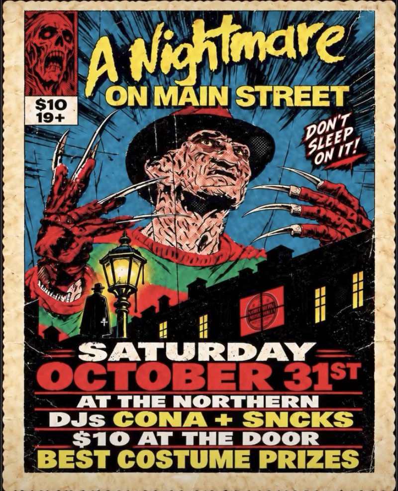 A Nightmare on Main St - Sep 30th @ Northern Bar & Stage
