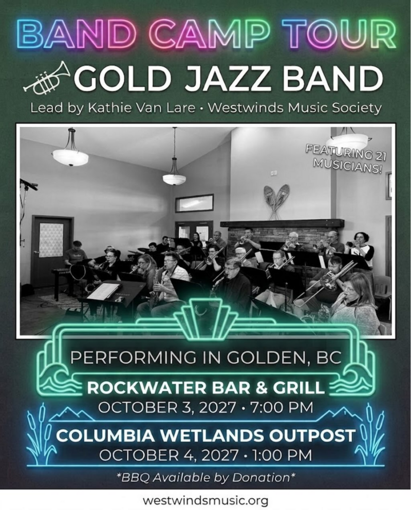 Band Camp Tour: Gold Jazz Band - Sep 28th @ Rockwater Grill & Bar