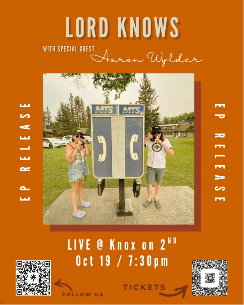 Lord Knows: RP Release - Sep 29th @ Knox on 2nd
