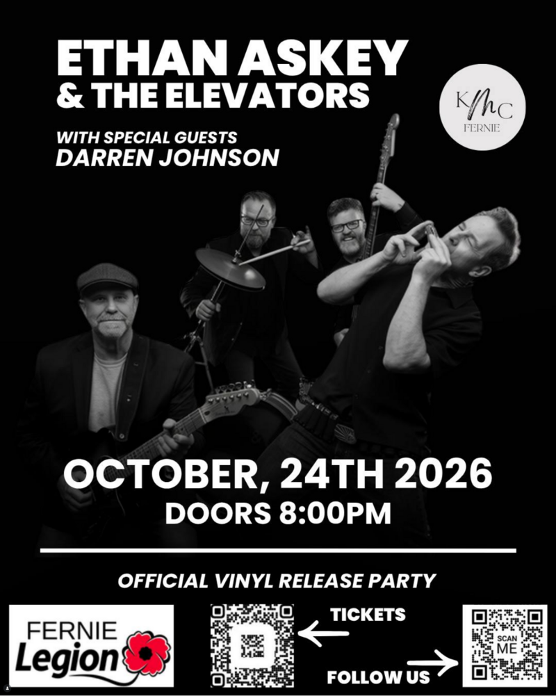 Ethan Askey & the Elevators: Vinyl Release Party - Sep 28th @ The Legion