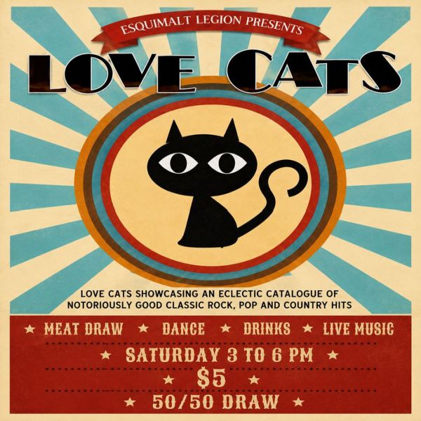 Lovecats - Oct 3rd @ Esquimalt Legion