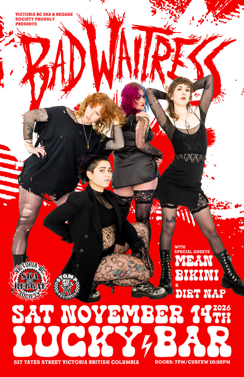 Bad Waitress, Mean Bikini & Dirt Nap - Sep 29th @ Lucky Bar