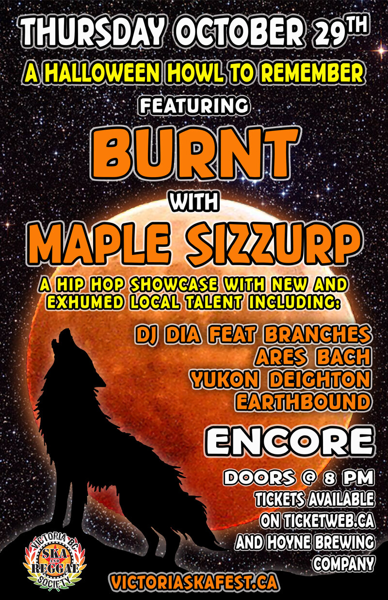 A HALLOWEEN HOWL TO REMEMBER! - Sep 29th @ Encore