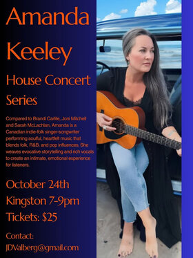 Amanda Keeley Trio @ Private Residence Oct 24 2026 - Oct 31st @ Private Residence