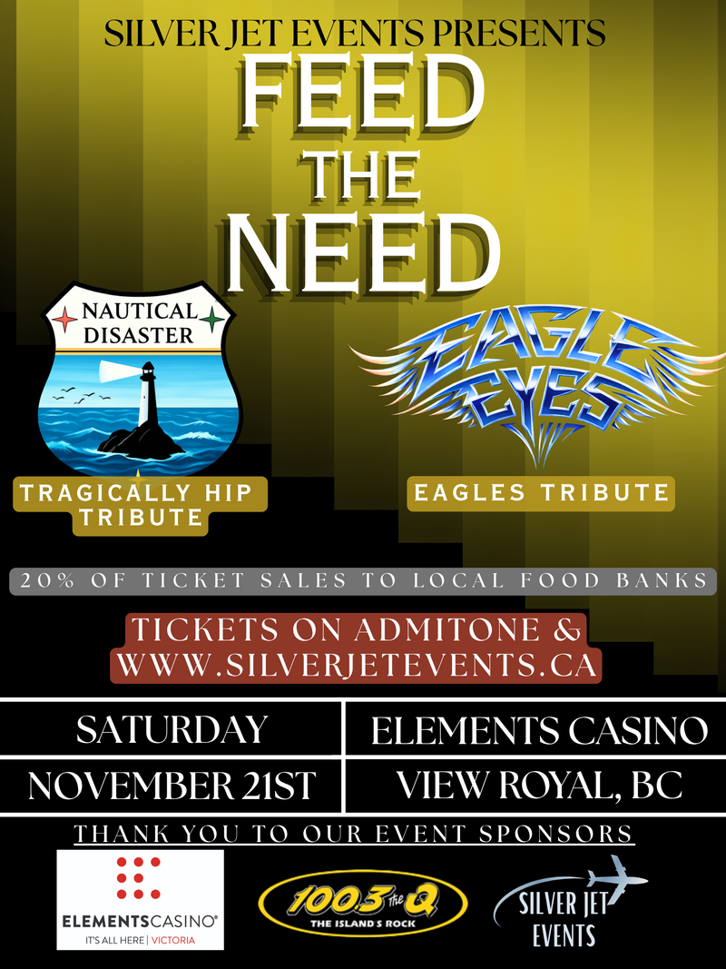 Feed the Need Gala - Oct 1st @ Elements Casino - Victoria