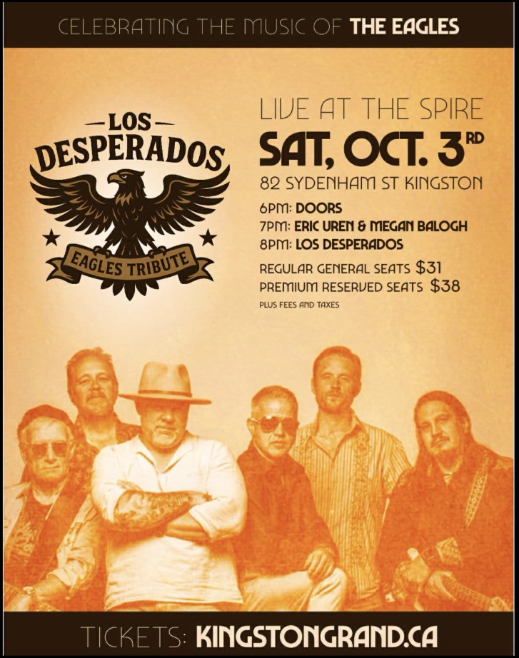 Los Desperados returns to The Spire - Oct 5th @ The Spire