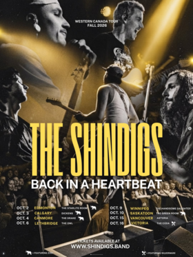 The Shindigs: Back In a Heartbeat Tour - Oct 22nd @ The Drake Pub