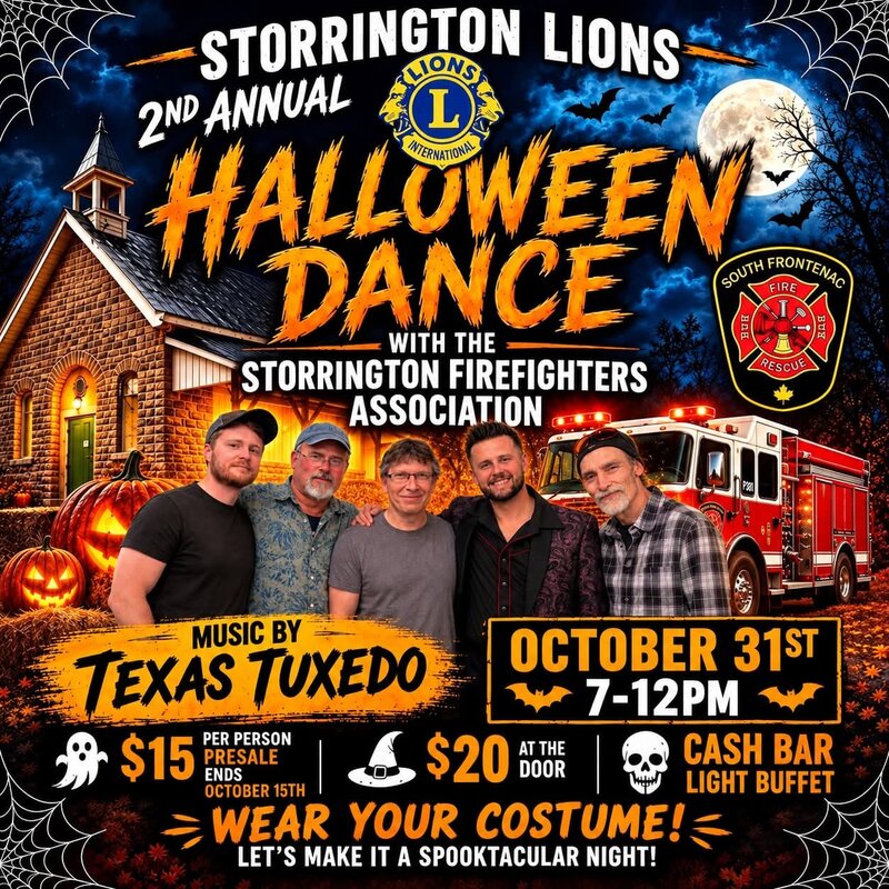 Halloween Dance: Texas Tuxedo @ Storrington Lions Club Hall Oct 31 2026 - Oct 11th @ Storrington Lions Club Hall