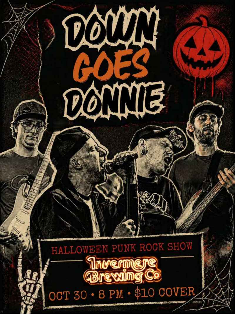Halloween Punk Rock Show - Oct 12th @ Invermere Brewing Co.