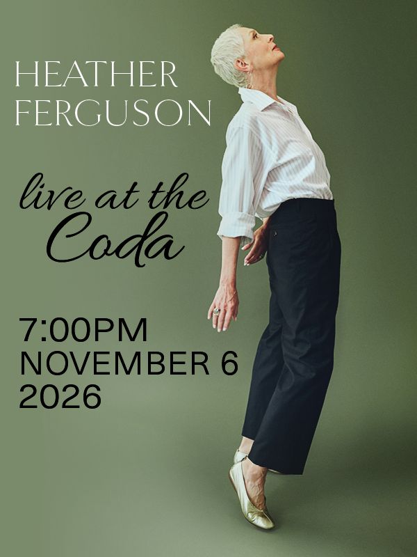 Heather Ferguson Live at the Coda - Oct 17th @ The Coda