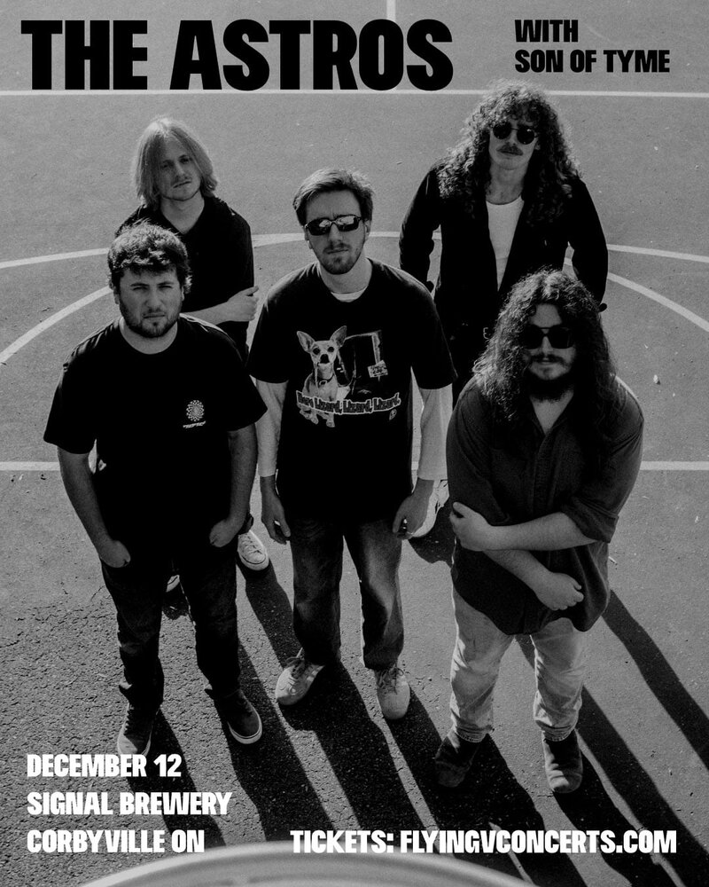 The Astros, Son of Tyme @ Signal Brewery Dec 12 2026 - Oct 17th @ Signal Brewery