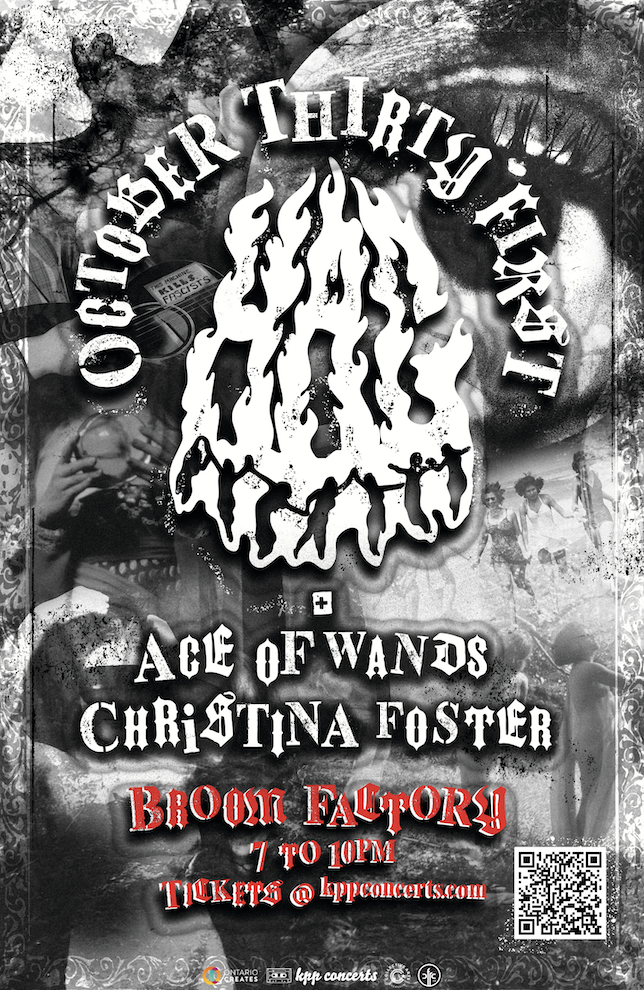 HAG, Ace of Wands, Christina Foster @ Broom Factory Oct 31 2026 - Oct 19th @ Broom Factory