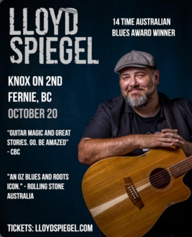Lloyd Spiegel at Knox on 2nd! - Oct 22nd @ Knox on 2nd