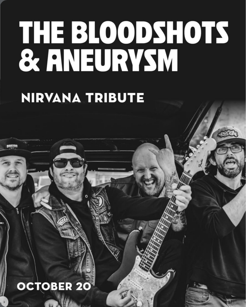 The Bloodshots with Aneurysm - Tribute to Nirvana - Oct 18th @ Encore Brewing