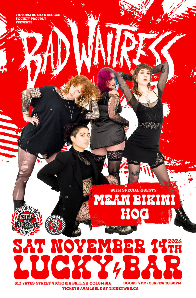 Bad Waitress, Mean Bikini & HOG - Oct 23rd @ Lucky Bar