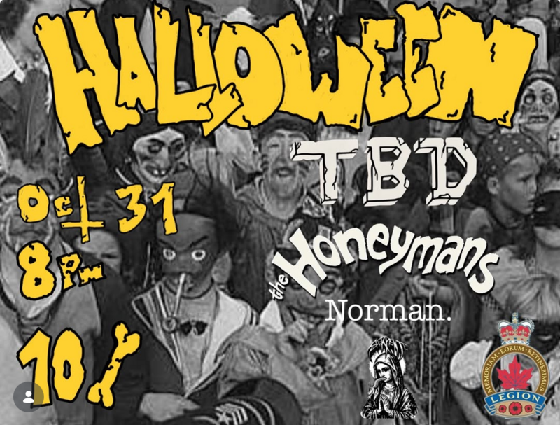 Halloween Punk Show - Oct 26th @ The Legion