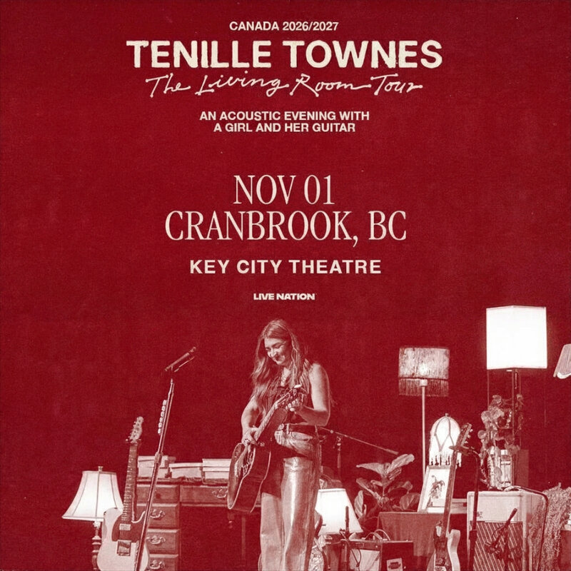 Tenille Townes: The Living Room Tour - Oct 26th @ Key City Theatre